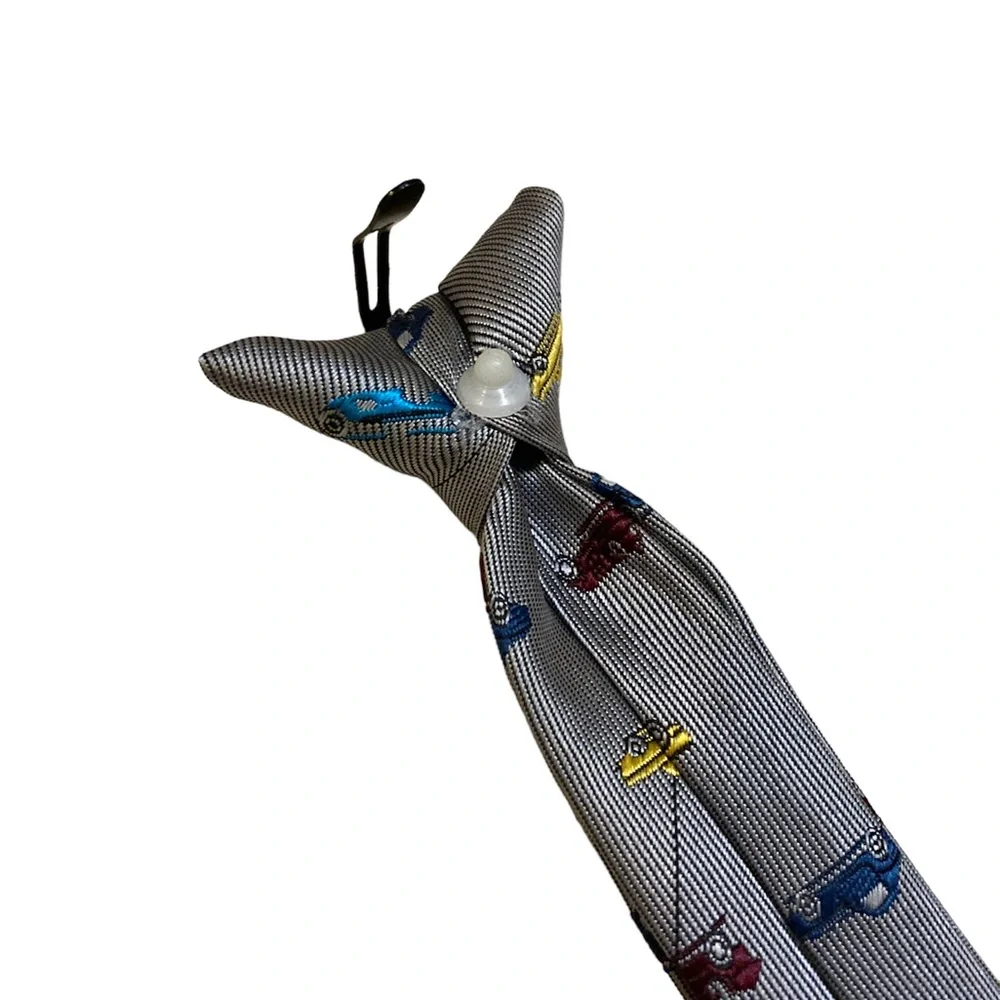 George Sports Cars Clip-On Necktie